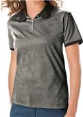Blue Generation Ladies SS Shadow Stripe Polo Shirt Blue Generation Ladies SS Shadow Stripe Polo Shirt
