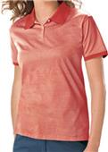 Blue Generation Ladies SS Shadow Stripe Polo Shirt Blue Generation Ladies SS Shadow Stripe Polo Shirt