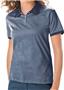 Blue Generation Ladies SS Shadow Stripe Polo Shirt