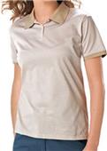 Blue Generation Ladies SS Shadow Stripe Polo Shirt Blue Generation Ladies SS Shadow Stripe Polo Shirt