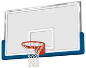 Bison DuraSkin Basketball Backboard Safety Padding Bison DuraSkin Basketball Backboard Safety Padding