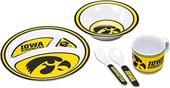 COLLEGIATE Iowa Children's Dish Set