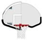Bison Basketball DuraSkin for Fan-Shaped Backboard