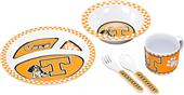 COLLEGIATE Tennessee Children's Dish Set
