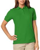 Blue Generation Ladies SS Soft Touch Polo Shirts Blue Generation Ladies SS Soft Touch Polo Shirts
