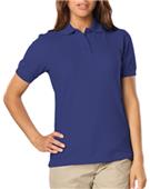 Blue Generation Ladies SS Soft Touch Polo Shirts Blue Generation Ladies SS Soft Touch Polo Shirts