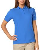 Blue Generation Ladies SS Soft Touch Polo Shirts Blue Generation Ladies SS Soft Touch Polo Shirts