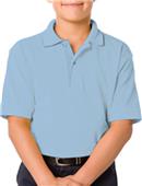 Blue Generation Youth SS Soft Pique Polo Shirts Blue Generation Youth SS Soft Pique Polo Shirts