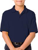 Blue Generation Youth SS Soft Pique Polo Shirts Blue Generation Youth SS Soft Pique Polo Shirts