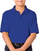 Blue Generation Youth SS Soft Pique Polo Shirts Blue Generation Youth SS Soft Pique Polo Shirts