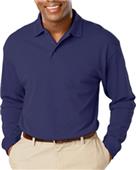 Blue Generation Adult LS Soft Touch Polo Shirts