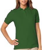 Blue Generation Ladies SS Value Pique Polo Shirts