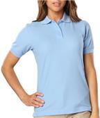 Blue Generation Ladies SS Value Pique Polo Shirts