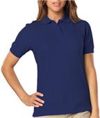 Blue Generation Ladies SS Value Pique Polo Shirts