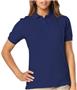 Blue Generation Ladies SS Value Pique Polo Shirts