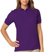 Blue Generation Ladies SS Value Pique Polo Shirts
