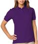 Blue Generation Ladies SS Value Pique Polo Shirts