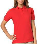 Blue Generation Ladies SS Value Pique Polo Shirts