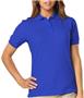 Blue Generation Ladies SS Value Pique Polo Shirts