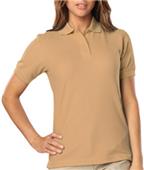 Blue Generation Ladies SS Value Pique Polo Shirts