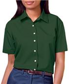 Blue Generation Ladies SS Easy Care Poplin Shirts Blue Generation Ladies SS Easy Care Poplin Shirts