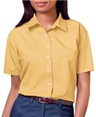 Blue Generation Ladies SS Easy Care Poplin Shirts Blue Generation Ladies SS Easy Care Poplin Shirts