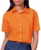 Blue Generation Ladies SS Easy Care Poplin Shirts Blue Generation Ladies SS Easy Care Poplin Shirts