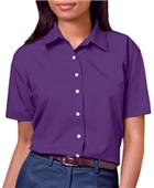 Blue Generation Ladies SS Easy Care Poplin Shirts Blue Generation Ladies SS Easy Care Poplin Shirts