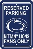 COLLEGIATE Penn State Plastic Parking Sign COLLEGIATE Penn State Plastic Parking Sign