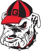 COLLEGIATE Georgia Bulldog Head 12" Vinyl Magnet COLLEGIATE Georgia Bulldog Head 12" Vinyl Magnet