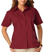 Blue Generation Ladies SS Value Poplin Shirts Blue Generation Ladies SS Value Poplin Shirts