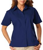 Blue Generation Ladies SS Value Poplin Shirts Blue Generation Ladies SS Value Poplin Shirts