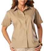 Blue Generation Ladies SS Value Poplin Shirts Blue Generation Ladies SS Value Poplin Shirts