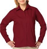 Blue Generation Ladies LS Value Poplin Shirts Blue Generation Ladies LS Value Poplin Shirts
