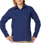 Blue Generation Ladies LS Value Poplin Shirts Blue Generation Ladies LS Value Poplin Shirts