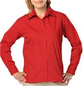 Blue Generation Ladies LS Value Poplin Shirts Blue Generation Ladies LS Value Poplin Shirts