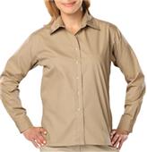 Blue Generation Ladies LS Value Poplin Shirts Blue Generation Ladies LS Value Poplin Shirts