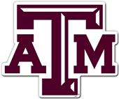 COLLEGIATE Texas A&M 12" Vinyl Magnet COLLEGIATE Texas A&M 12" Vinyl Magnet
