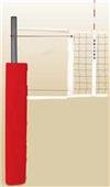 VB6000NS Match Point Aluminum Volleyball System VB6000NS Match Point Aluminum Volleyball System