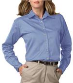 Blue Generation LS Teflon Treated Twill Blouse Blue Generation LS Teflon Treated Twill Blouse