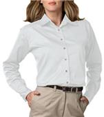 Blue Generation LS Teflon Treated Twill Blouse Blue Generation LS Teflon Treated Twill Blouse
