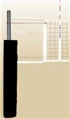 Side-by-Side Match Point Aluminum Volleyball Syst Side-by-Side Match Point Aluminum Volleyball Syst