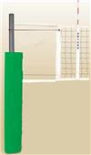 Side-by-Side Match Point Aluminum Volleyball Syst Side-by-Side Match Point Aluminum Volleyball Syst