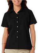 Blue Generation SS Teflon Treated Twill Blouse Blue Generation SS Teflon Treated Twill Blouse