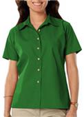 Blue Generation SS Teflon Treated Twill Blouse Blue Generation SS Teflon Treated Twill Blouse