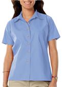 Blue Generation SS Teflon Treated Twill Blouse
