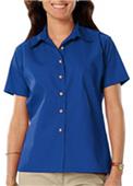 Blue Generation SS Teflon Treated Twill Blouse Blue Generation SS Teflon Treated Twill Blouse