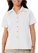 Blue Generation SS Teflon Treated Twill Blouse Blue Generation SS Teflon Treated Twill Blouse