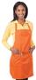 Blue Generation Solid Color Cooking Bib Aprons