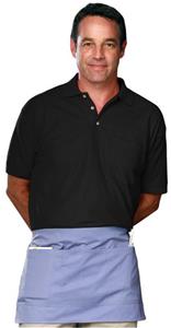 BLACK (PACK OF 6 APRONS)